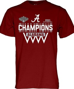 Alabama 2021 Basketball Conference Champions T-Shirt and Sweatshirt Gifts for Fans