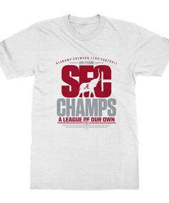Alabama Crimson Tide 2021 Sec Football Conference Champions T-Shirt With Vintage Ncaa Shirts
