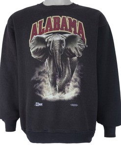 Alabama Crimson Tide Crew Neck Sweatshirt, 1990s Vintage American Football Shirt - Perfect Gift for Dad