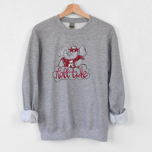 Alabama Crimson Tide Game Day Sweatshirt Hoodie Shirt Full Size With College Shirts