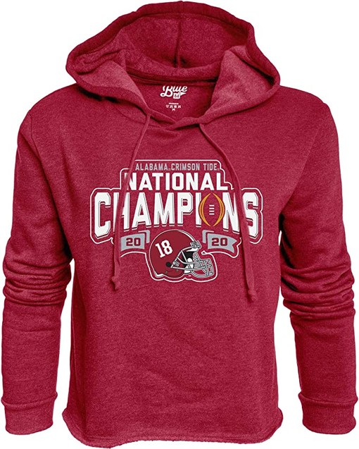 Alabama Crimson Tide National Champs 2020-2021 Hoodie Shirt Sweatshirt: Full-Size Gifts for Fans