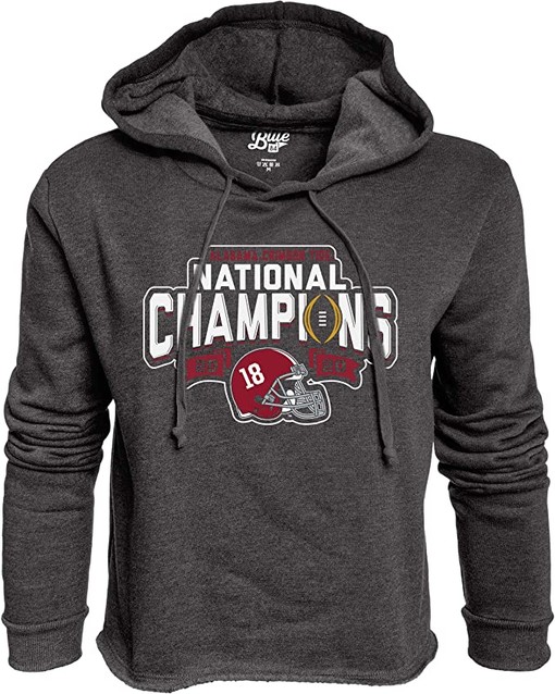 Alabama Crimson Tide National Champs 2020-2021 Hoodie Sweatshirt: Full-Size Gifts for NCAA Fans