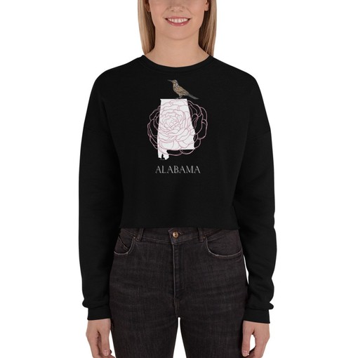 Alabama Crop Sweatshirt Hoodie and Vintage University Shirts