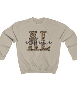 Alabama State Leopard Sweatshirt Hoodie and Shirt Gifts for Fans