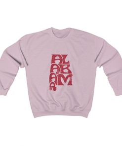 Alabama State Sweatshirt, Alabama Crewneck Sweatshirt, Ncaa Alabama Shirts with State University Shirt