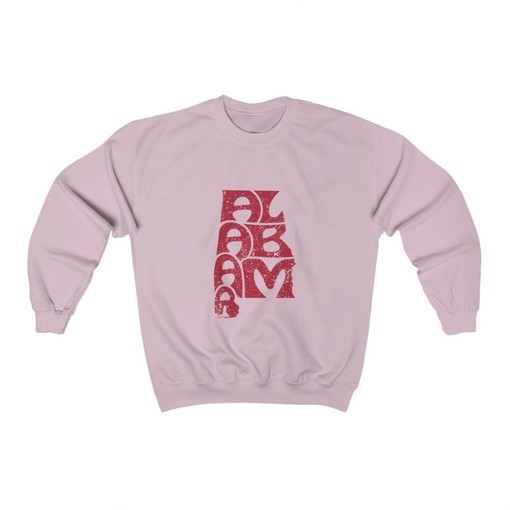 Alabama State Sweatshirt, Alabama Crewneck Sweatshirt, Ncaa Alabama Shirts with State University Shirt