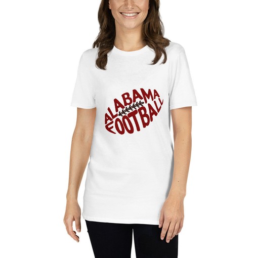 Alabama Sweatshirt Hoodie Gifts For NCAA Fans: Short-Sleeve Unisex T-Shirt - Image 2