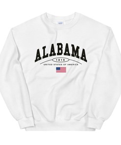 Alabama Sweatshirt Women, Vintage Sweatshirt Style, Alabama Shirt, Alabama Gift With NCAA Shirts Women