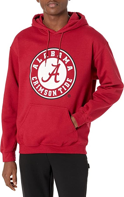 Alabama Team Color Icon Hoodie and College Shirts for Fans - Image 2