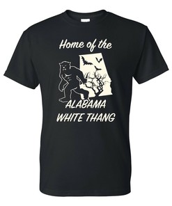 Alabama White Thang Cryptid Horror Shirt Sweatshirt Pullover Hoodie with NCAA Shirts Style