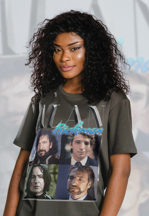Alan Rickman Tribute Shirt, Die Hard Shirt, Hans Gruber, Nakatomi Plaza, John McClane, Bruce Willis, Movie Fans Gifts