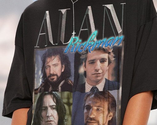 Alan Rickman Tribute Shirt, Die Hard Shirt, Hans Gruber, Nakatomi Plaza, John McClane, Bruce Willis, Movie Fans Gifts - Image 2