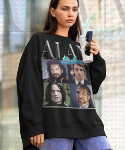 Alan Rickman Tribute Sweatshirt, Retro Die Hard Homage Sweater, Nakatomi Plaza Movie Shirt