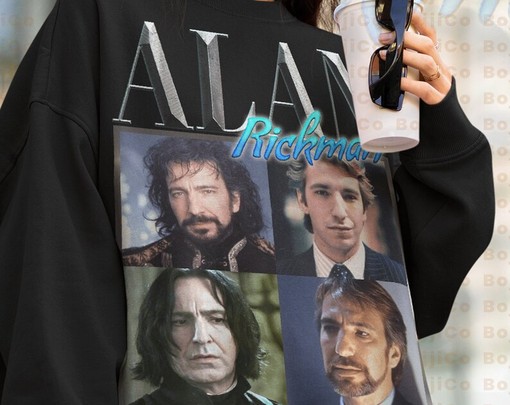 Alan Rickman Tribute Sweatshirt, Retro Die Hard Homage Sweater, Nakatomi Plaza Movie Shirt - Image 4