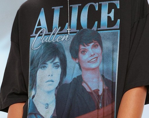 Alice Cullen Vintage Shirt with Retro Movie Night Shirt and Twight Saga Movie Vintage 90's Trending Tee T-Shirt - Image 2