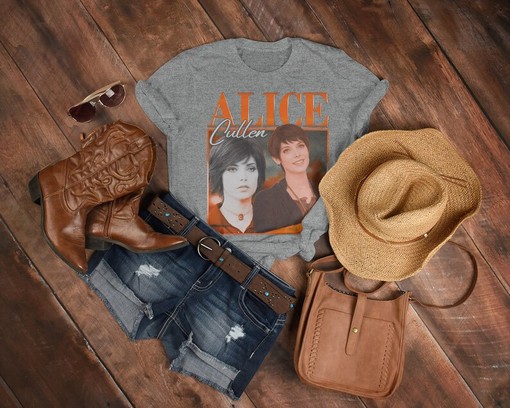 Alice Cullen Vintage Shirt with Retro Movie Night Shirt and Twight Saga Movie Vintage 90's Trending Tee T-Shirt Vintage - Image 3