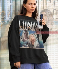 Alice In Borderland Chishiya Sweater, 7 Heart Playing Card Homage Tee, Manga Fan Gifts