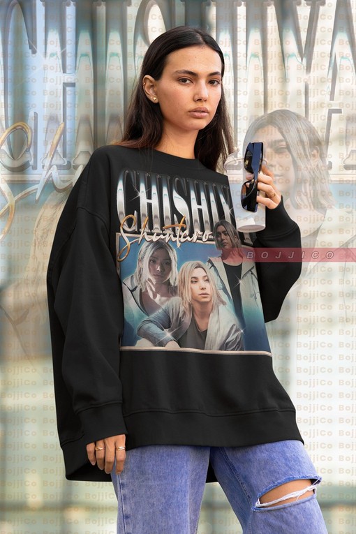 Alice In Borderland Chishiya Sweater, 7 Heart Playing Card Homage Tee, Manga Fan Gifts