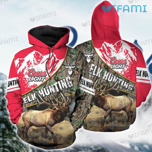 All I Want For Christmas Is Coors Light All Over Print 3D Hoodie for Beer Lovers