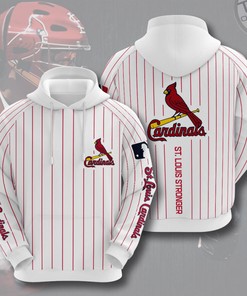 All Over Print 3D Hoodie - St. Louis Cardinals Official MLB Apparel