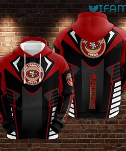 All Over Print Armor Design Hoodie - Perfect for San Francisco 49ers Fans