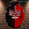 All Over Print Hoodie featuring Legends Signatures - Perfect San Francisco 49ers Gift