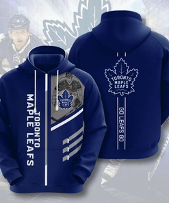 All Over Print Hoodie of Toronto Maple Leafs with Custom Design in 3D - Perfect for Fans