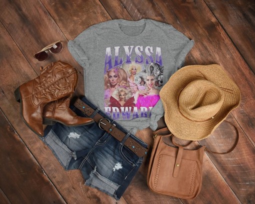Alyssa Edwards Gift Shirt, Drag Queen Tees for Movie Fans, Rupaul's Drag Race Tshirt, LGBTQ Shirt - Image 3