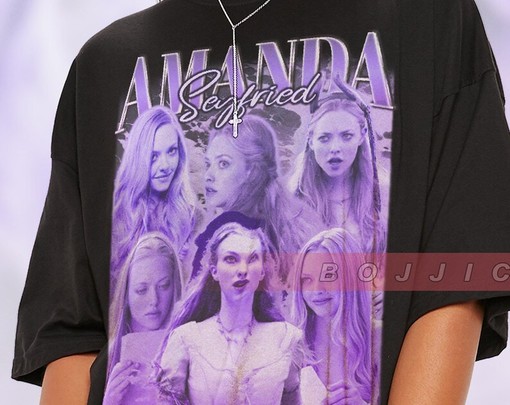 Amanda Seyfried Vintage Shirt - Movie Shirts for Women - Amanda Seyfried Homage Tshirt - Film T-shirt - Image 2