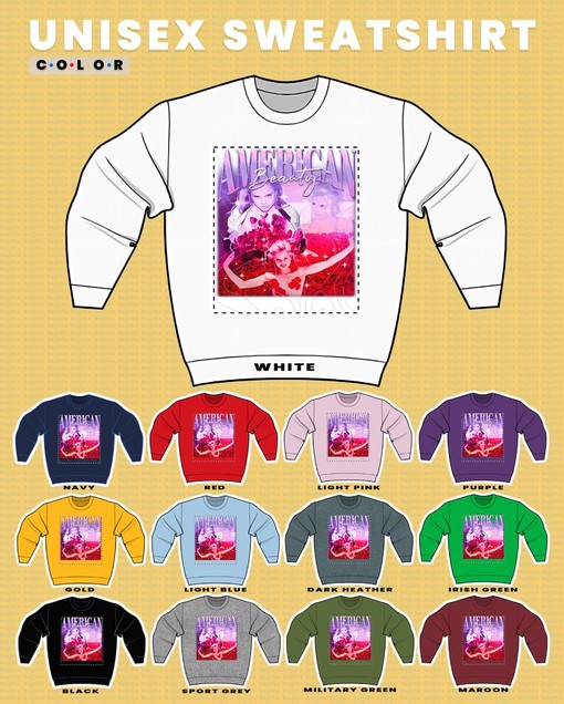 American Beauty Kevin Spacey Sweatshirt, Mena Suvari Fan Sweater - Movie T-Shirts - Image 3