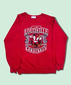 American College Louisville Cardinals Uni Football Sweatshirt - NCAA Shirts for Fans