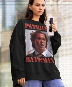 American Psycho Patrick Bateman Sweater, Horror Film Sweatshirt, Paul Allen Psycho T-shirt, Retro 90s Movie Fan