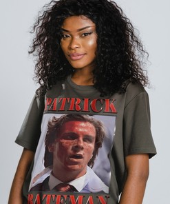 American Psycho Patrick Bateman Tee, American Horror Film Retro Shirt, Paul Allen Psycho Fan T-Shirt, 90s American