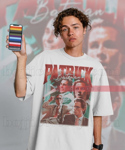 American Psycho Vintage Sweatshirt, Patrick Bateman Horror Film Shirt, Paul Allen Psycho Sweater - Image 3