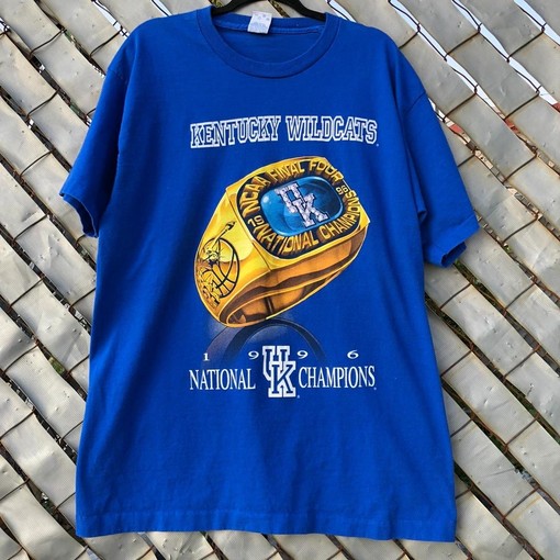 American University Sweatshirt: Celebrate the 1996 NCAA Kentucky Wildcats with Ring Champions Apparel