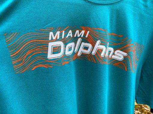 American University T Shirt Miami Dolphins USA NCAA Sweatshirt T-shirt - Ideal Gift for NFL Fans - Image 2