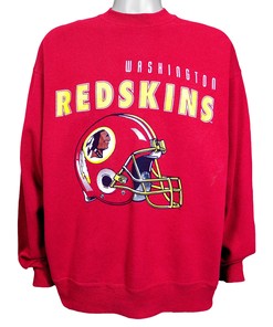 American University T-Shirt - NFL Washington Redskins Crew Neck Sweatshirt 1990s Vintage Sweatshirt Gift For Dad
