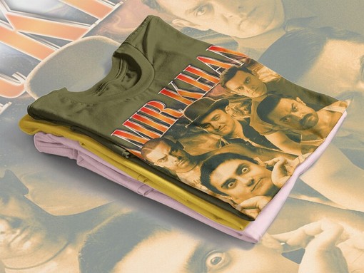 Amir Khan Homage Tshirt - Bollywood 3 Idiots Shirt - Movie Shirts for Men - Indian Cinema T-shirt - Image 4