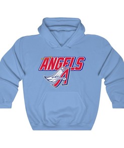 Anaheim Angels Angel Wing 90s MLB Hoodie Sweatshirt Sport Shirt - Retro NCAA Shirts