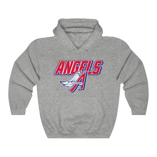 Anaheim Angels Angel Wing 90s MLB Hoodie Sweatshirt Sport Shirt - Retro NCAA Shirts - Image 4