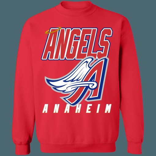 Anaheim Angels Angel Wing Unisex Sweatshirt Hoodie Shirt - Retro NCAA Shirts - Image 2
