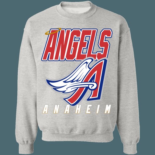 Anaheim Angels Angel Wing Unisex Sweatshirt Hoodie Shirt - Retro NCAA Shirts - Image 4