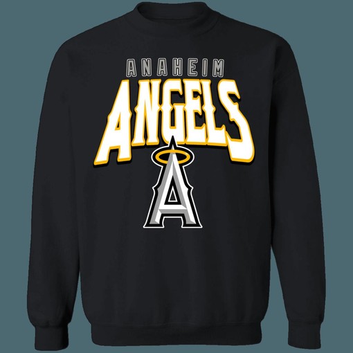 Anaheim Angels HALO Retro MLB Hoodie Sweatshirt - Crewneck Style for Baseball Lovers