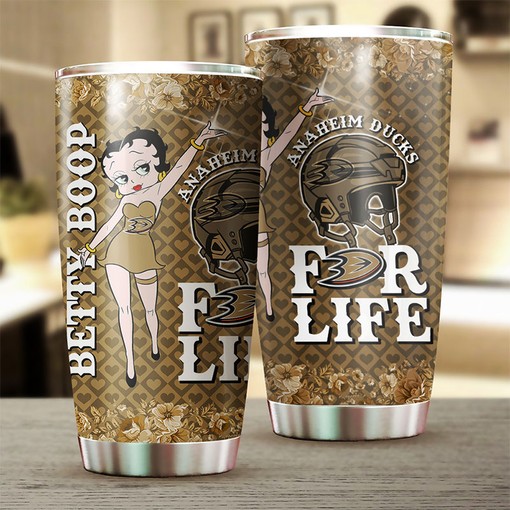 Anaheim Ducks NHL Tumbler Betty Boop NHL Tumbler Design for Fans, Perfect for Any Occasion with Tumbler Ideas - Image 2