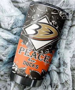 Anaheim Ducks NHL Tumbler with Patriotic Motif - Perfect for Fans
