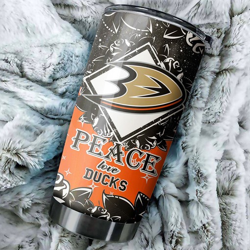 Anaheim Ducks NHL Tumbler with Patriotic Motif - Perfect for Fans