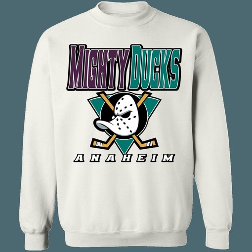 Anaheim Mighty Ducks 1990's Vintage NHL Hoodie Sweatshirt - Tee for Hockey Fanatics - Image 2