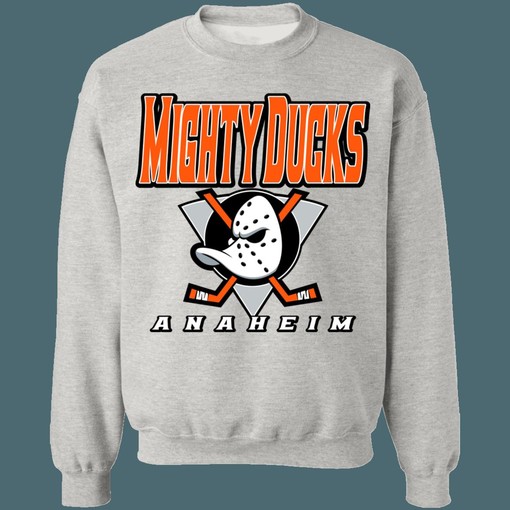 Anaheim Mighty Ducks Orange County Vintage NHL Hoodie Sweatshirt - Tee for Hockey Fanatics - Image 2