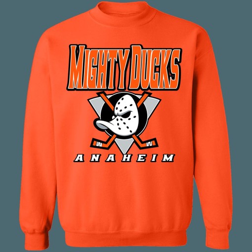 Anaheim Mighty Ducks Orange County Vintage NHL Hoodie Sweatshirt - Tee for Hockey Fanatics - Image 3