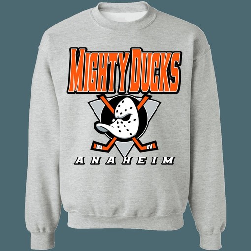 Anaheim Mighty Ducks Orange County Vintage NHL Hoodie Sweatshirt - Tee for Hockey Fanatics - Image 4